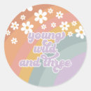 Recherche de young wild autocollants Rétro