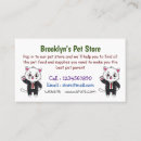 Recherche de affaires de chat cartes visite Mignon