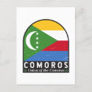 Recherche de comores cartes postales Drapeau des comores