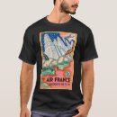 Recherche de poste aérienne tshirts Voyage aérien