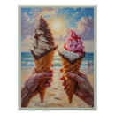 Suche nach sehnsucht poster Strand