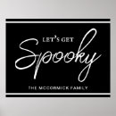 Suche nach halloweens poster Schwarz weiß