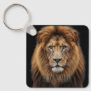 Recherche de tête lion porteclés Visage de lion