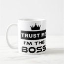 Suche nach neuer job tassen Chef