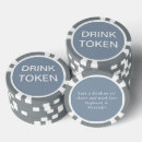 Recherche de boissons jetons poker Jeton de boisson