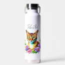 Suche nach niedliche katze trinkflaschen Blume