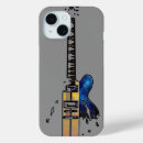 Recherche de guitare électrique iphone coques Bleu