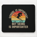 Recherche de ski neige tapis souris Skis