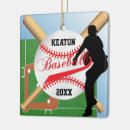 Recherche de joueur de baseball ornements Sports