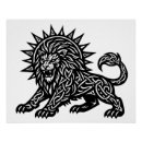 Recherche de crinière posters Lion