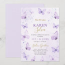 Recherche de papillon pourpre invitations Élégant