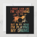 Suche nach drummer einladungen Schlagzeuger