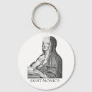 Recherche de saints porteclés Noir et blanc