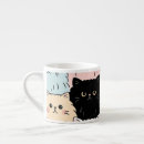 Recherche de motif de chat tasses Chats mignons