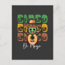 Recherche de guitare mexicaine cartes postales Sombrero