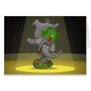 Recherche de éléphant de bande dessinée cartes postales Drôle