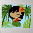 Suche nach hula mädchen poster Hawaii