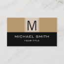 Recherche de désert cartes visite Monogramme