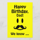 Recherche de moustache anniversaire cartes Mignon