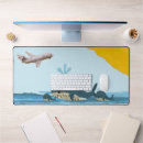 Recherche de baleine mignonne tapis souris Bleu
