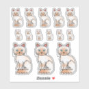 Suche nach süßer cartoon aufkleber Katze