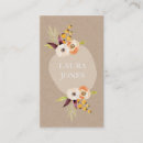 Recherche de automne cartes visite Floral