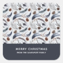 Suche nach weihnachtsmuster aufkleber Aquarell