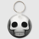 Recherche de crâne noir et blanc porteclés Mort