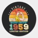 Suche nach 1959 aufkleber Geburtstagsgeschenk