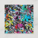 Recherche de graffitis cartes visite Motif
