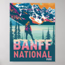 Suche nach banff national park poster Vintag