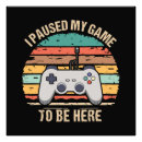 Suche nach game over poster Gaming