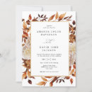 Recherche de automne feuille invitations Terre cuite
