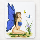 Recherche de papillon bleu tapis souris Papillons
