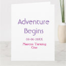 Recherche de 1 anniversaire cartes Calligraphie typographie élégante
