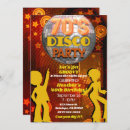Recherche de danseurs disco invitations Vintage