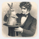 Recherche de magicien autocollants Vintage