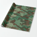 Recherche de militaires papier cadeau Vert