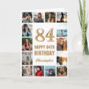 Recherche de 84 anniversaire cartes Quatre vingt quatrième anniversaire