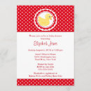 Recherche de pois rouge invitations Point de polka