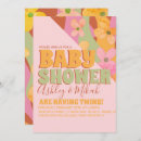 Recherche de hippie baby shower invitations Super