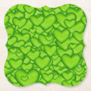 Suche nach grüne herzen untersetzer Valentinstag