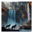 Recherche de loups sauvages posters Pack de loups