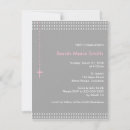 Recherche de verticales 11x14 petite communion invitations Croix