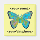 Suche nach schmetterling save the date magnete Blau