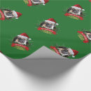 Recherche de carlin mignon papier cadeau Vert