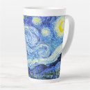 Recherche de peinture van gogh tasses La nuit étoilée