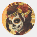 Suche nach dia de los muertos aufkleber Schädel