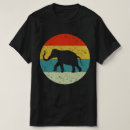 Suche nach elefant silhouette tshirts Vintage