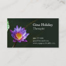 Suche nach wasser lilien visitenkarten Blume